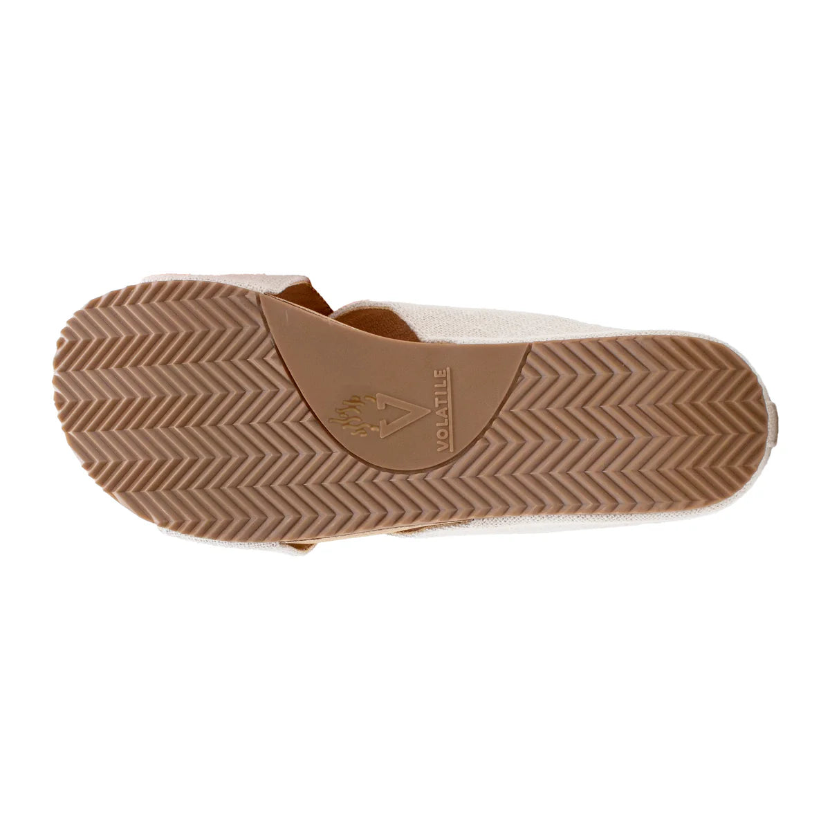 Ablette Linen Criss Cross Sandal