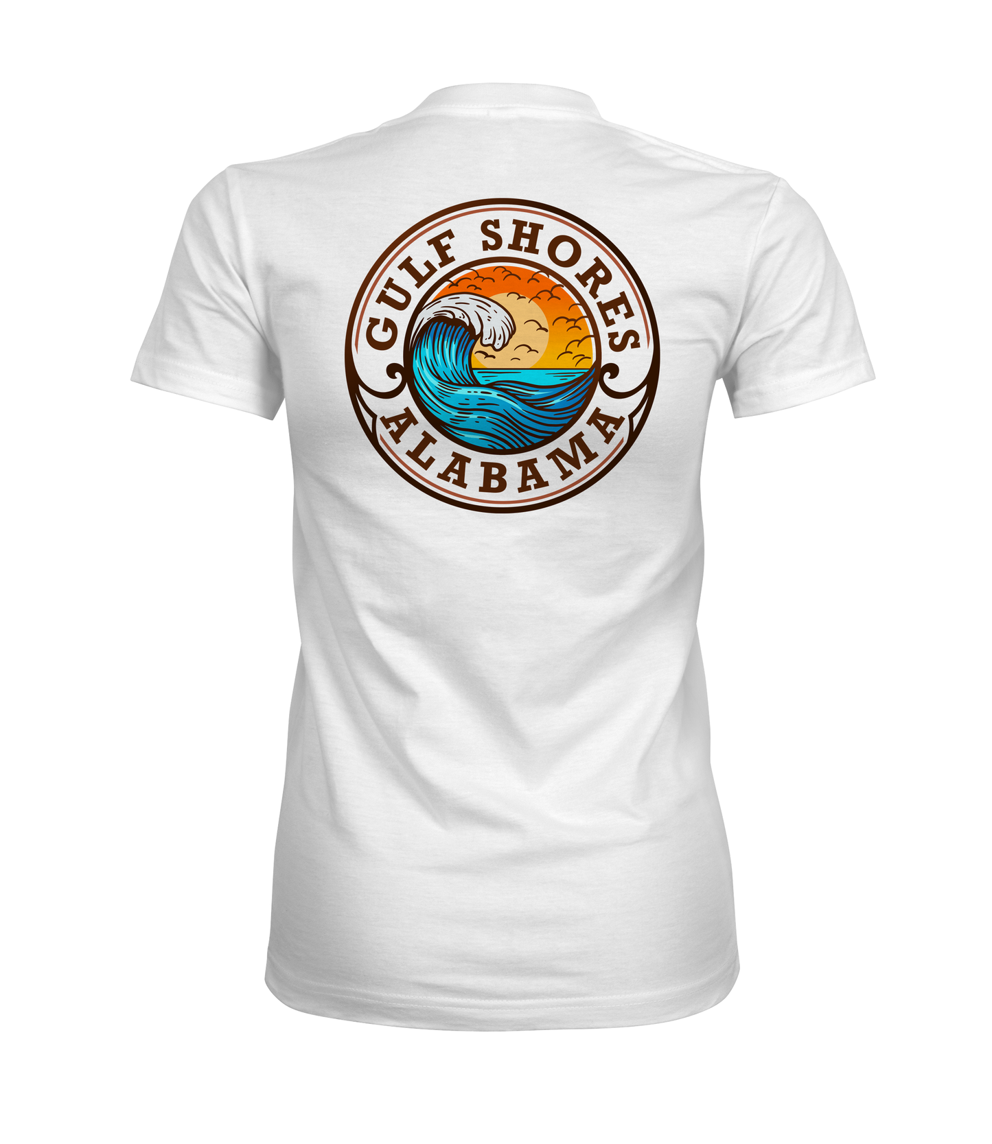 Happiness Comes in Waves Graphic Tee | Gulf Shores, Alabama