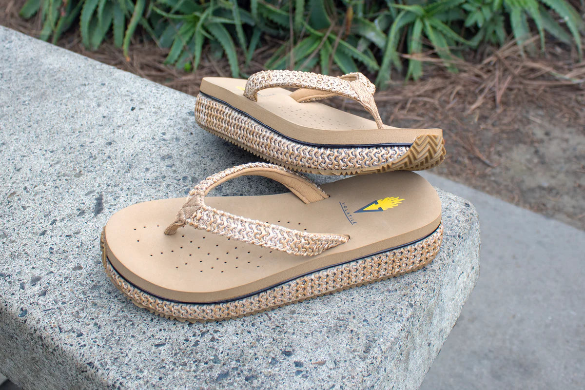 Palau Slip-On Thong Wedge Sandal