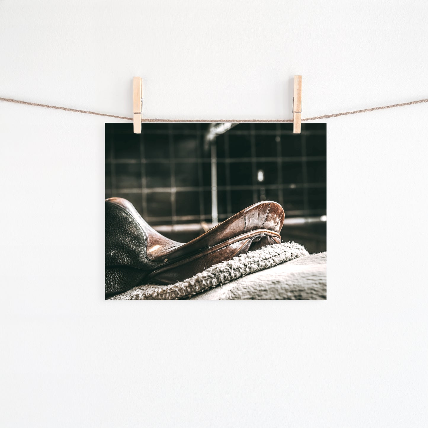 Western Saddle Canvas Art | #486
