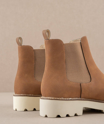 The Gianna Brown | Chunky Sole Chelsea Boot