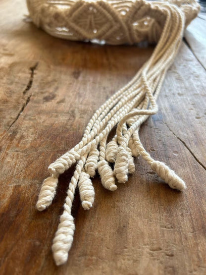 Boho Macrame Belt