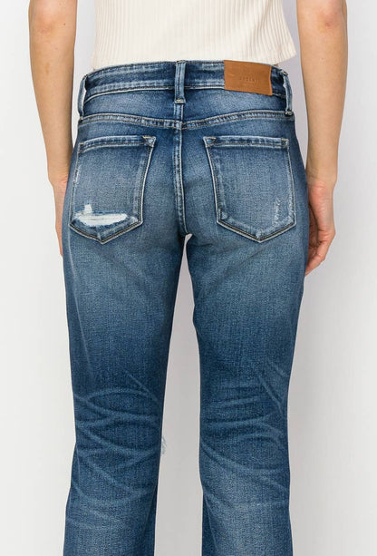 Natalia Mid Rise Boyfriend Jeans