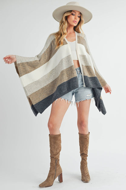 Zuri Poncho Cardigan