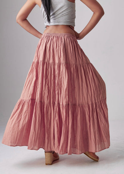 Kulap Tiered Maxi Skirt