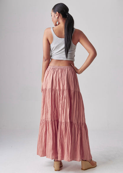 Kulap Tiered Maxi Skirt