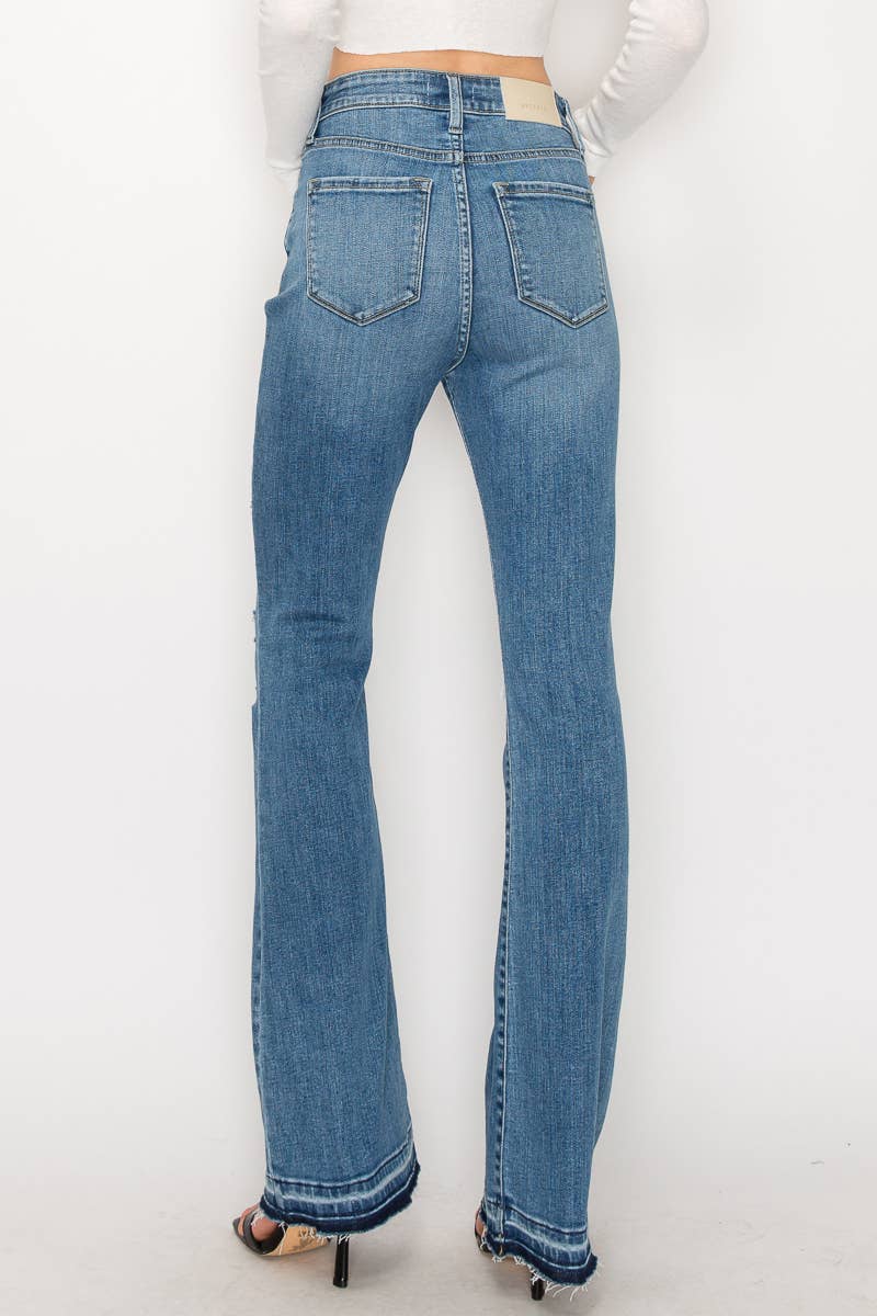 Kinsley High Rise Bootcut with Release Hem Jeans