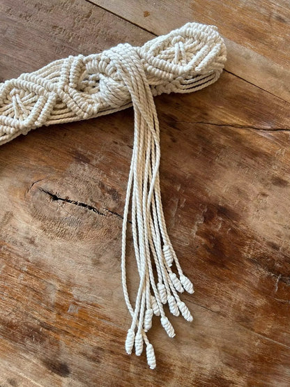 Boho Macrame Belt