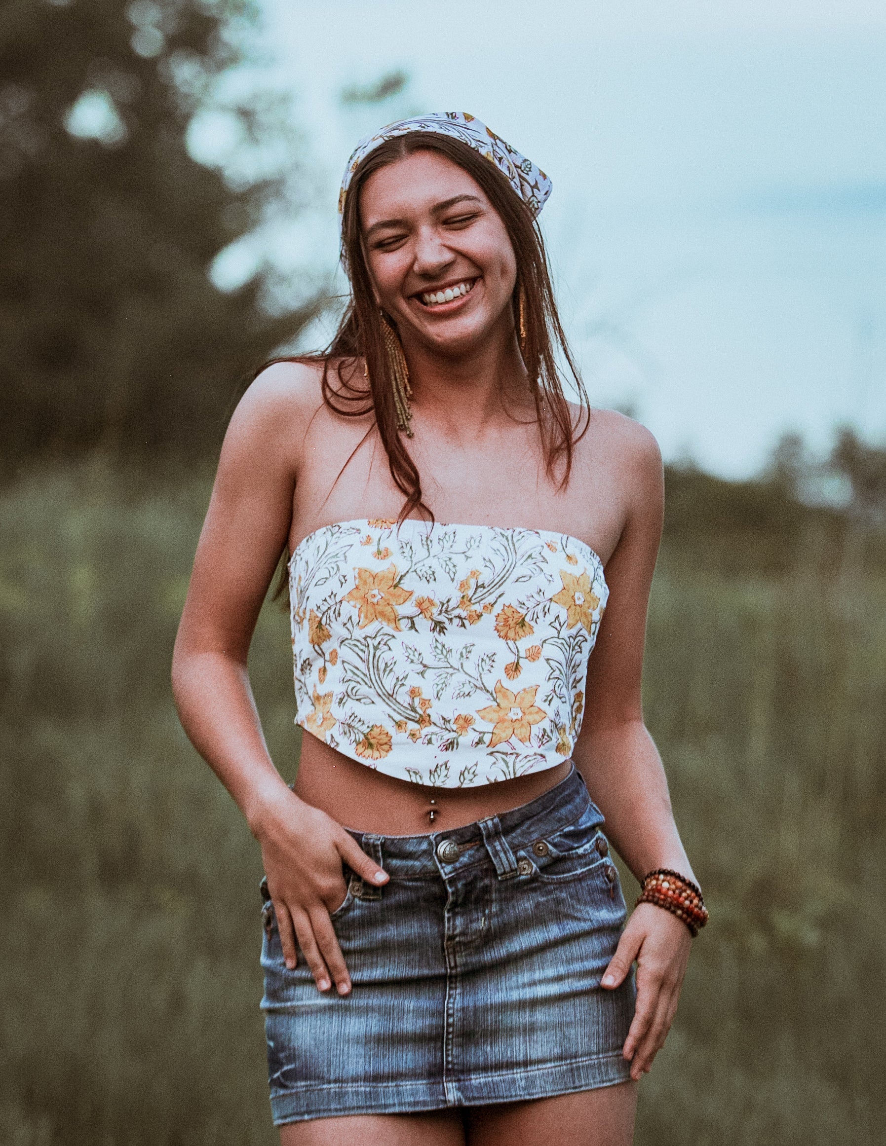 Indi Head Bandana | Head Scarf – BERKSHIRE AND WAY, LLC