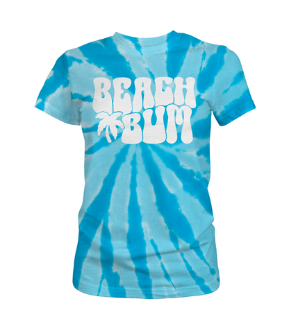 Beach Bum Tie-Dye Graphic Tee