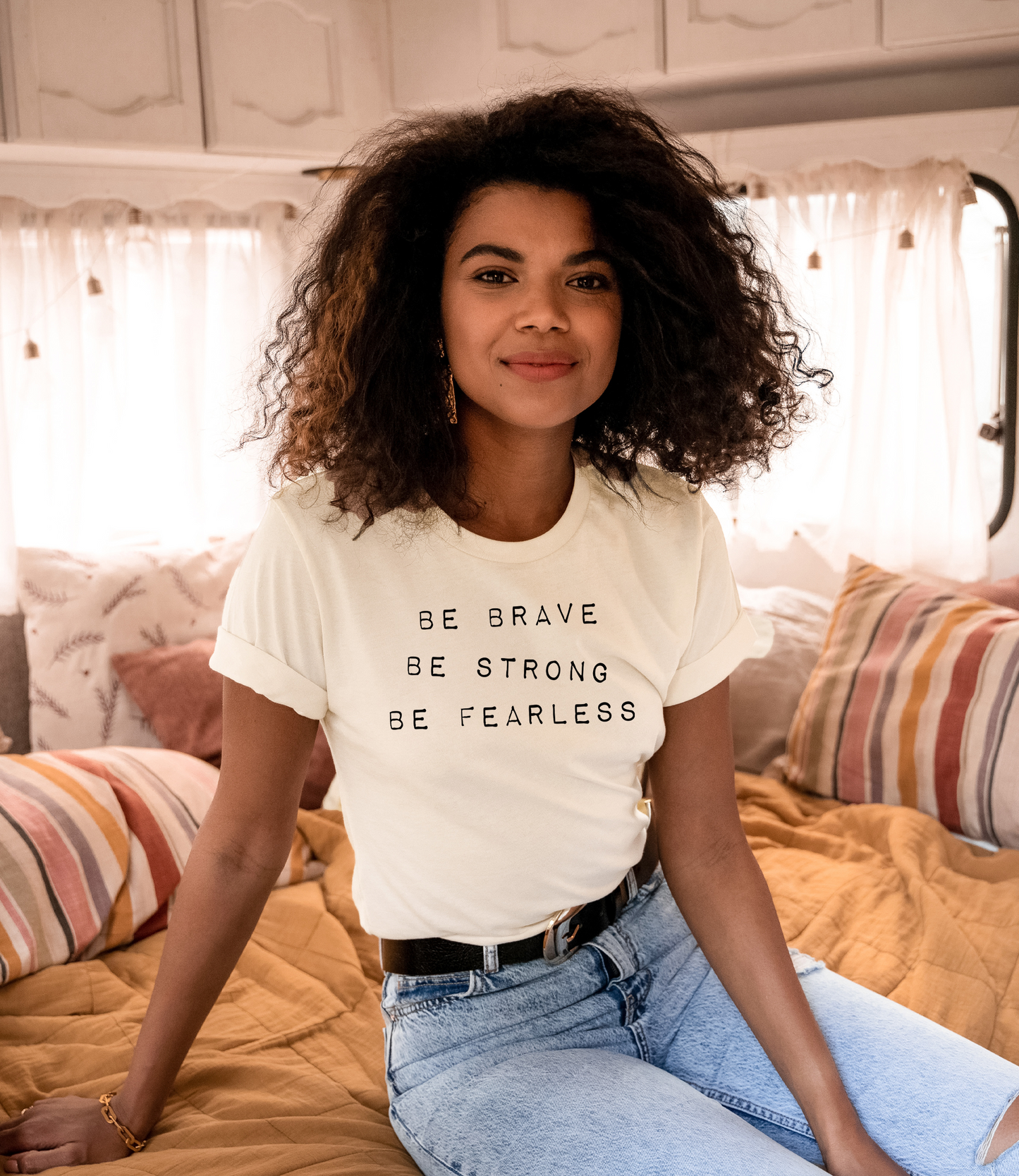 Be Brave Be Strong Be Fearless Graphic Tee