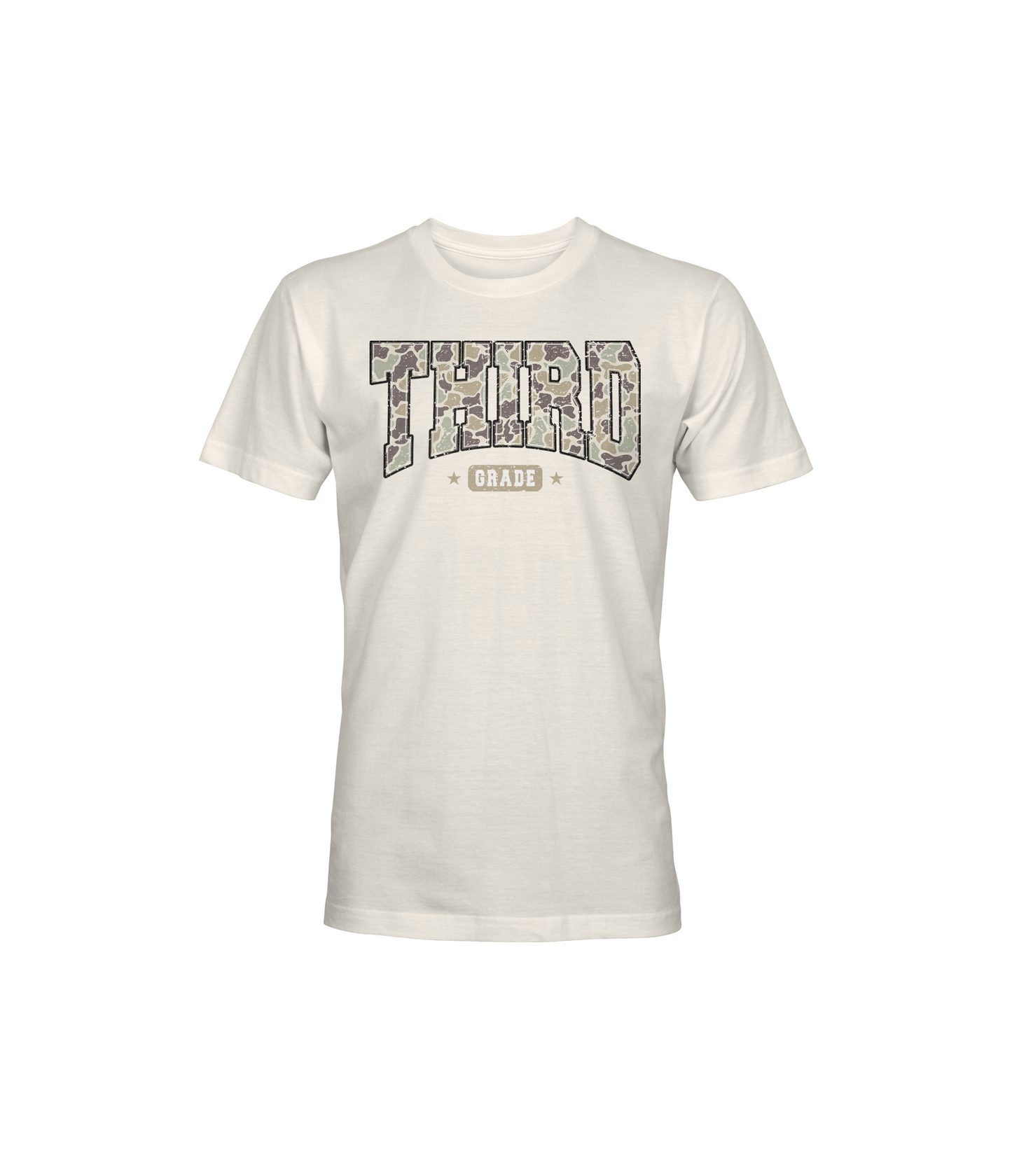 Camouflage Back to School Graphic Tee