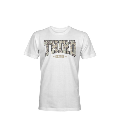 Camouflage Back to School Graphic Tee