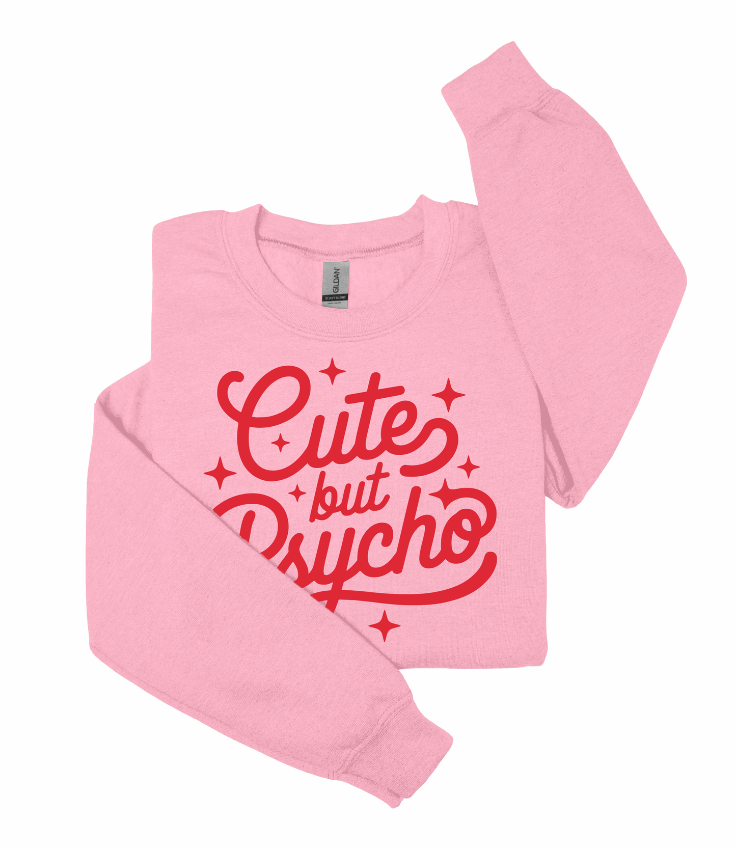 Cute But Psycho Heavy Blend™ Crewneck Sweatshirt