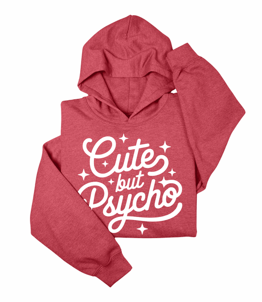 Cute But Psycho Heavy Blend™ Hooded Sweatshirt