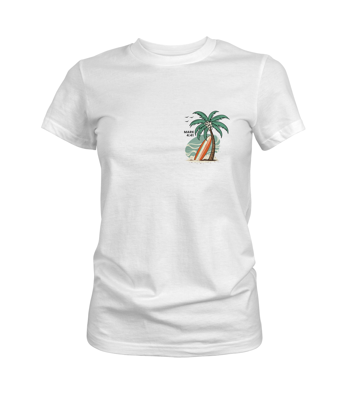 Even the Wind and the Waves Obey Him Mark 4:41 Graphic Tee