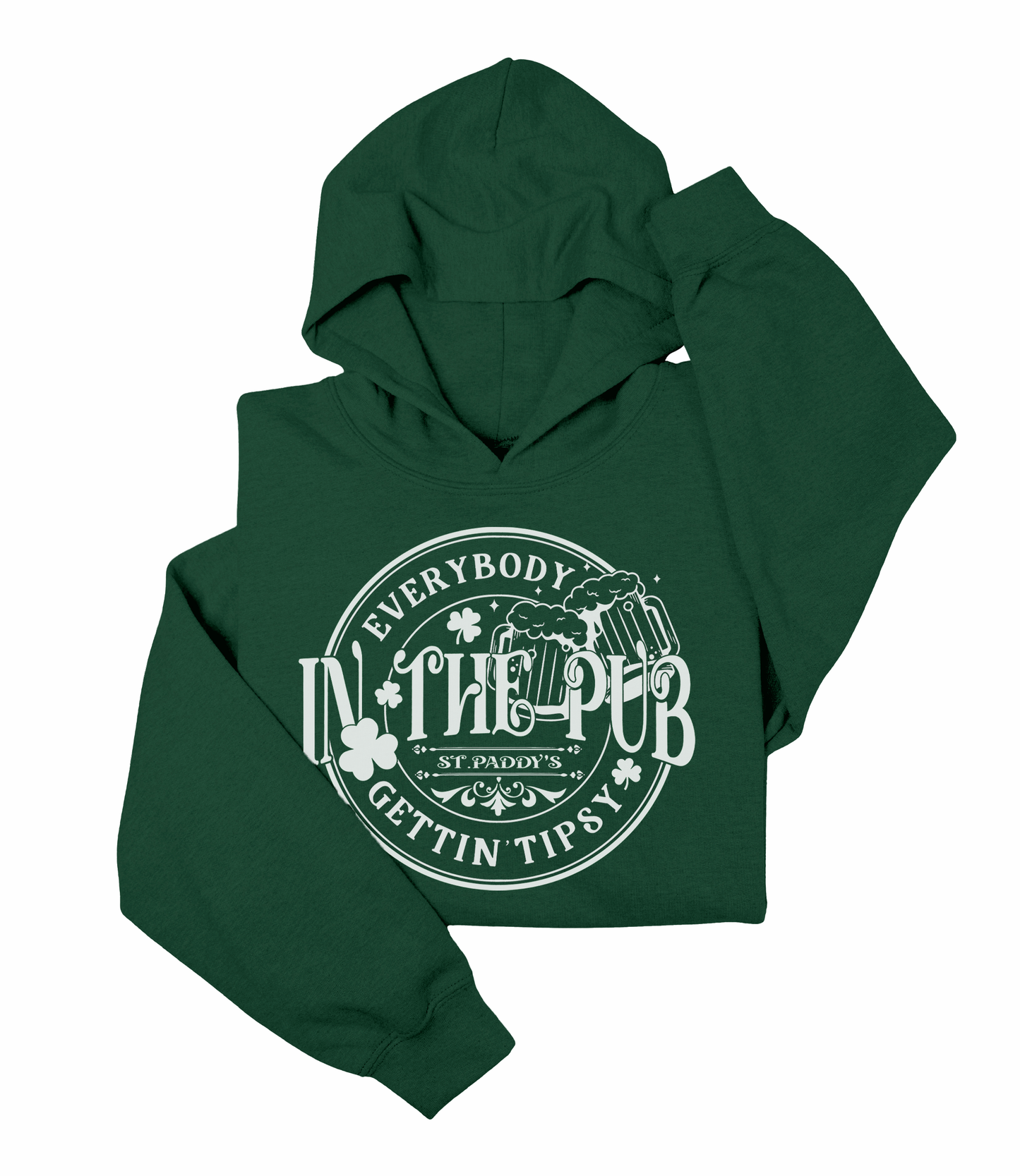 Everybody in the Pub Gettin' Tipsy-Beer Mugs-Heavy Blend™ Hooded Sweatshirt