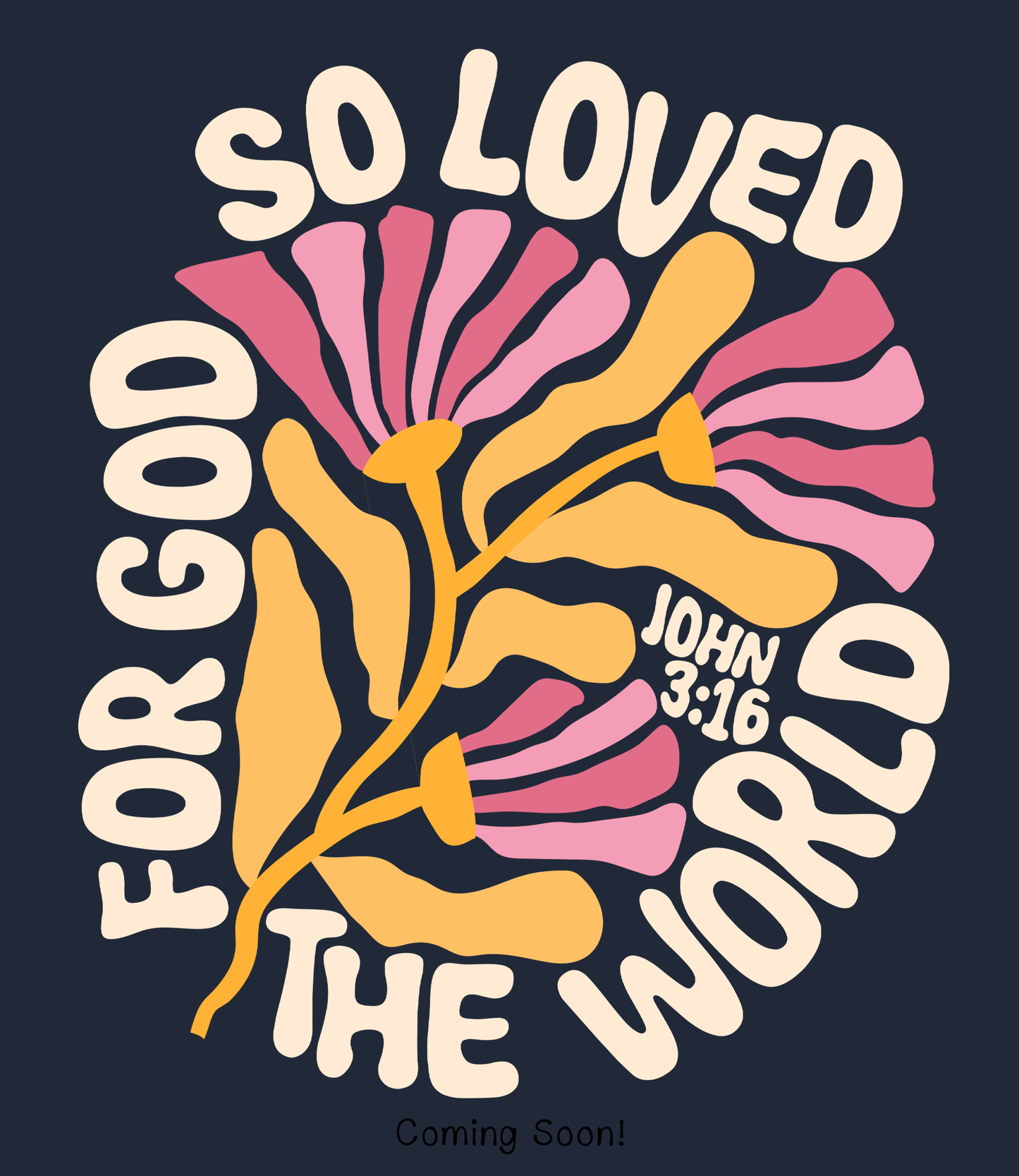 For God So Loved the World John 3:16 Softstyle® Midweight Hooded Sweatshirt