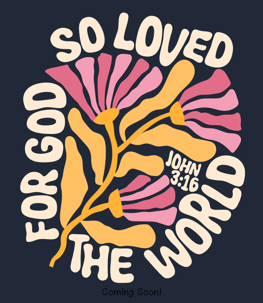 For God So Loved the World John 3:16 Softstyle® Midweight Hooded Sweatshirt