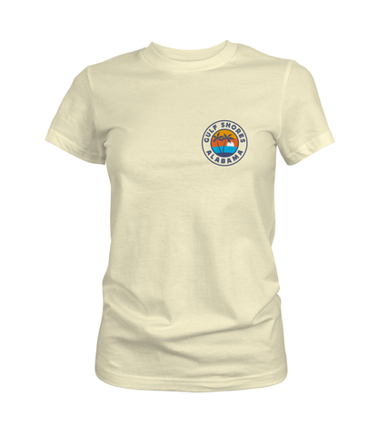 Palm Trees and Sunset Graphic Tee | Gulf Shores, Alabama