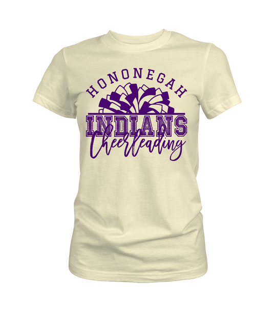 Hononegah Indians Cheerleading Graphic Tee