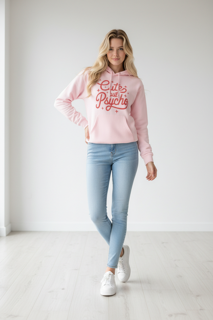Cute But Psycho Heavy Blend™ Hooded Sweatshirt