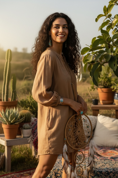 Imperial Stone Triangle Drop Earrings