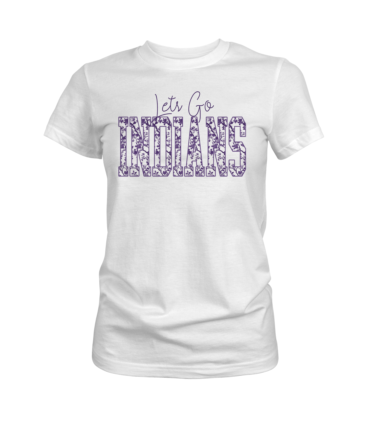 Let's Go Indians Chinoiserie Graphic Tee