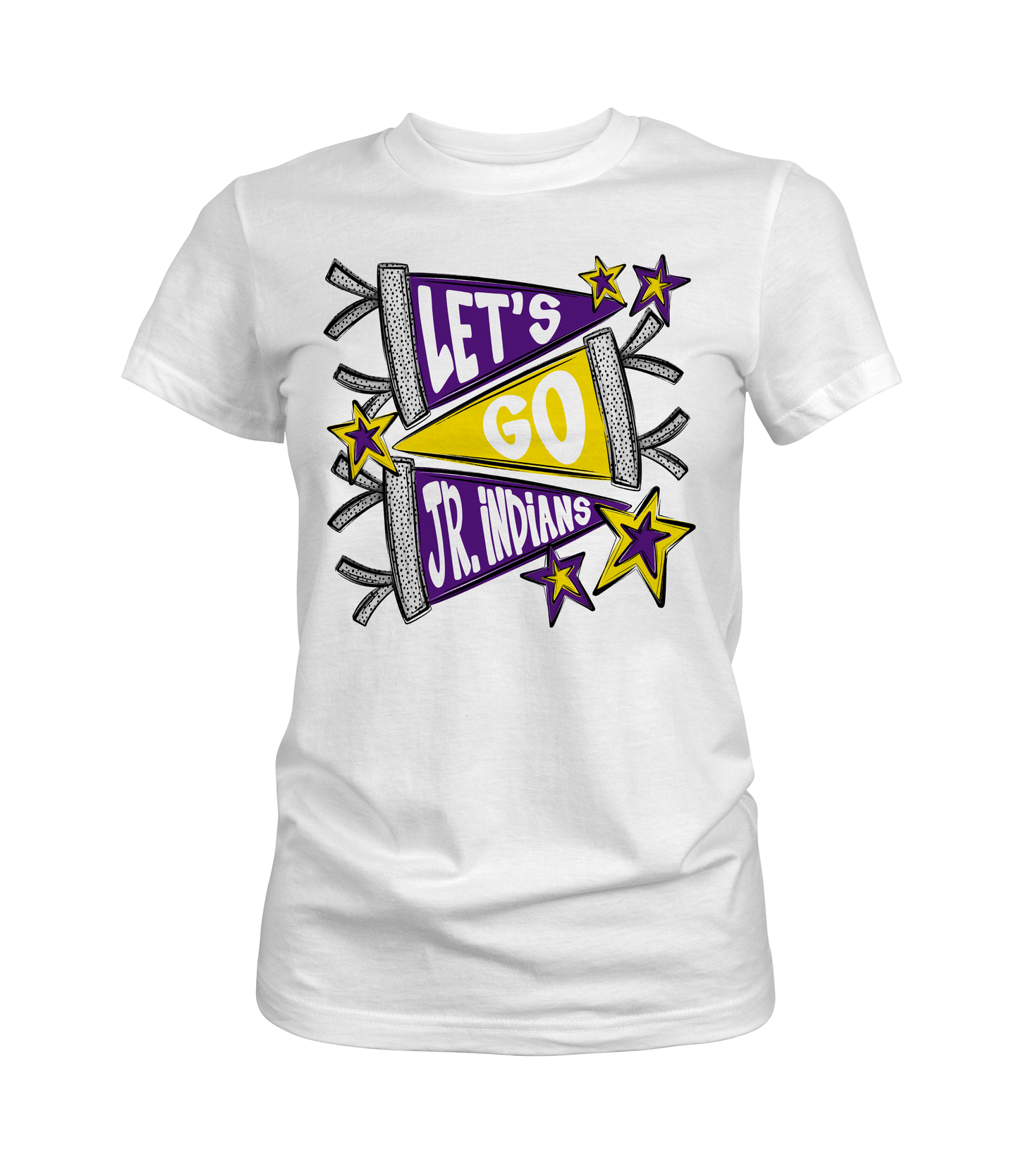 Let's Go Jr Indians Graphic Tee