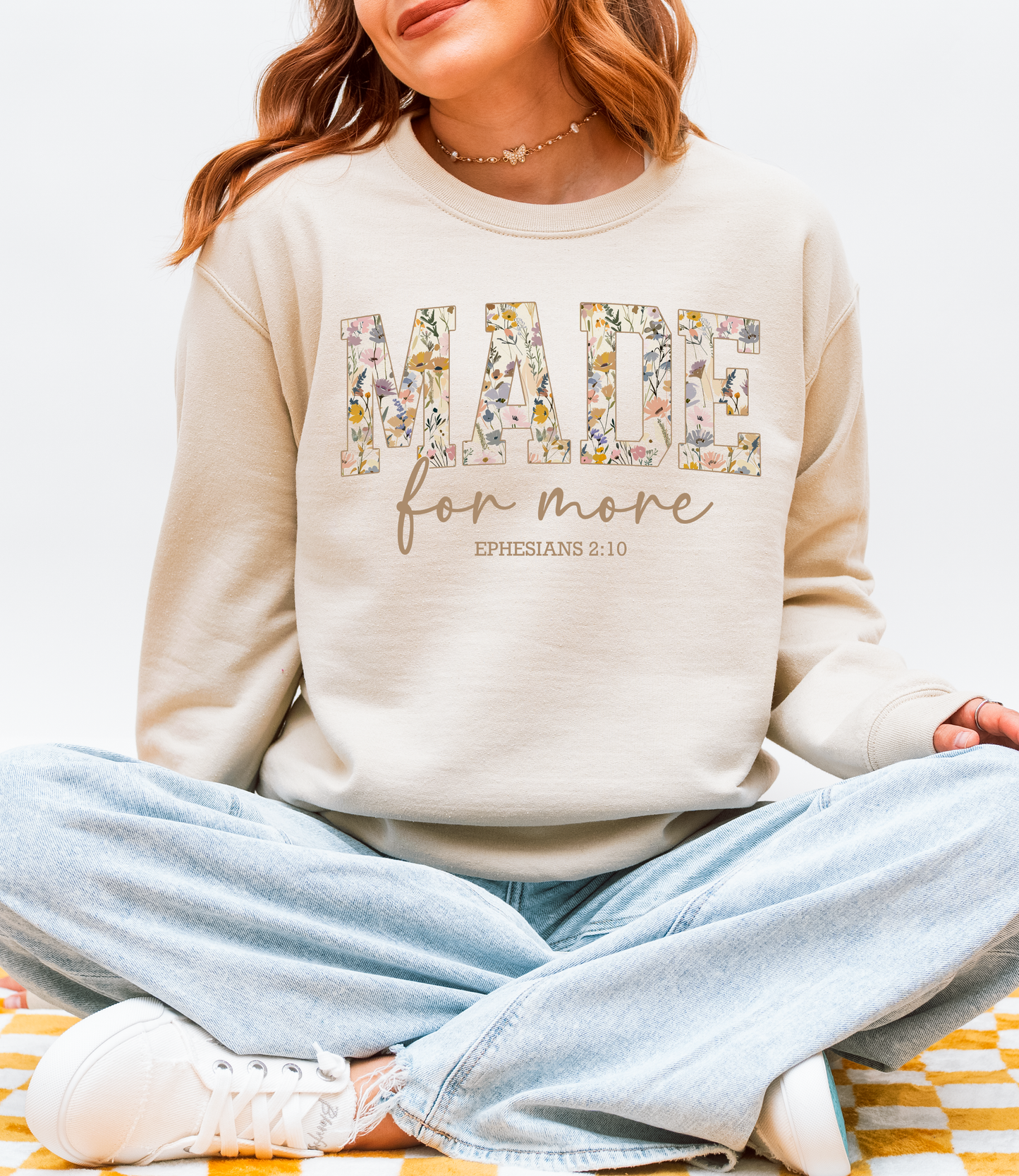 Made for More Softstyle® Midweight Crewneck Sweatshirt
