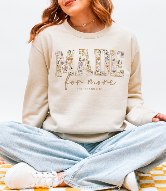 Made for More Softstyle® Midweight Crewneck Sweatshirt
