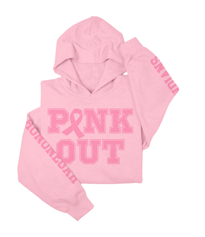 Hononegah High School Pink Out Heavy Blend™ Hooded Sweatshirt | Pink