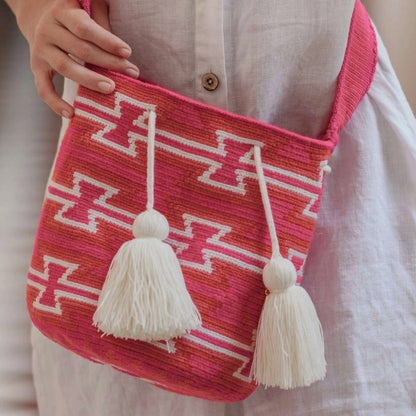 PINK WAYUU HANDBAG #4