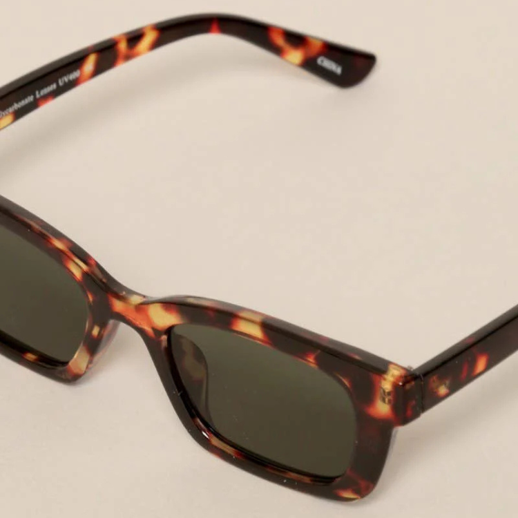 Rectangle Frame Sunglasses