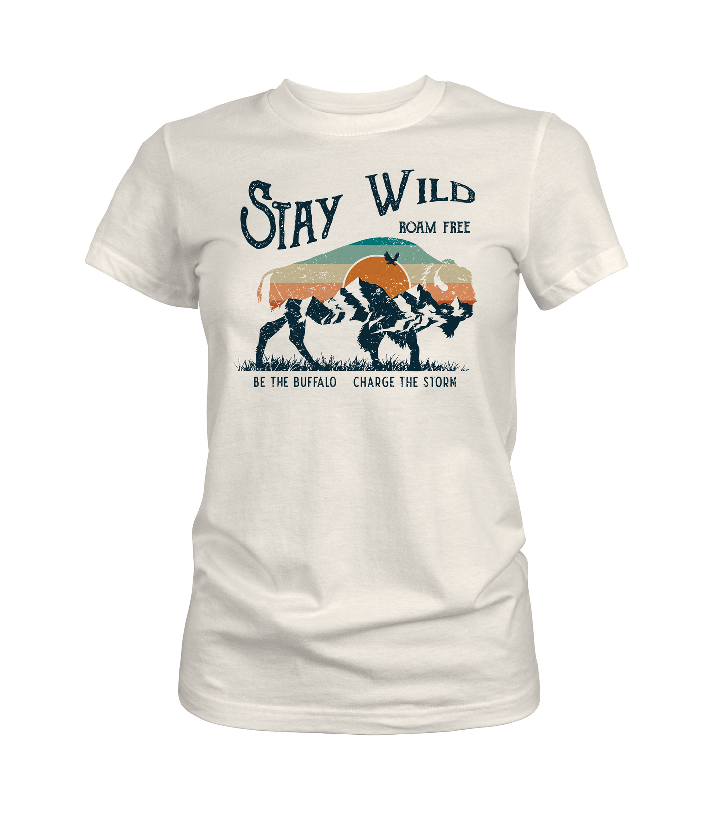 Stay Wild Roam Free Graphic Tee