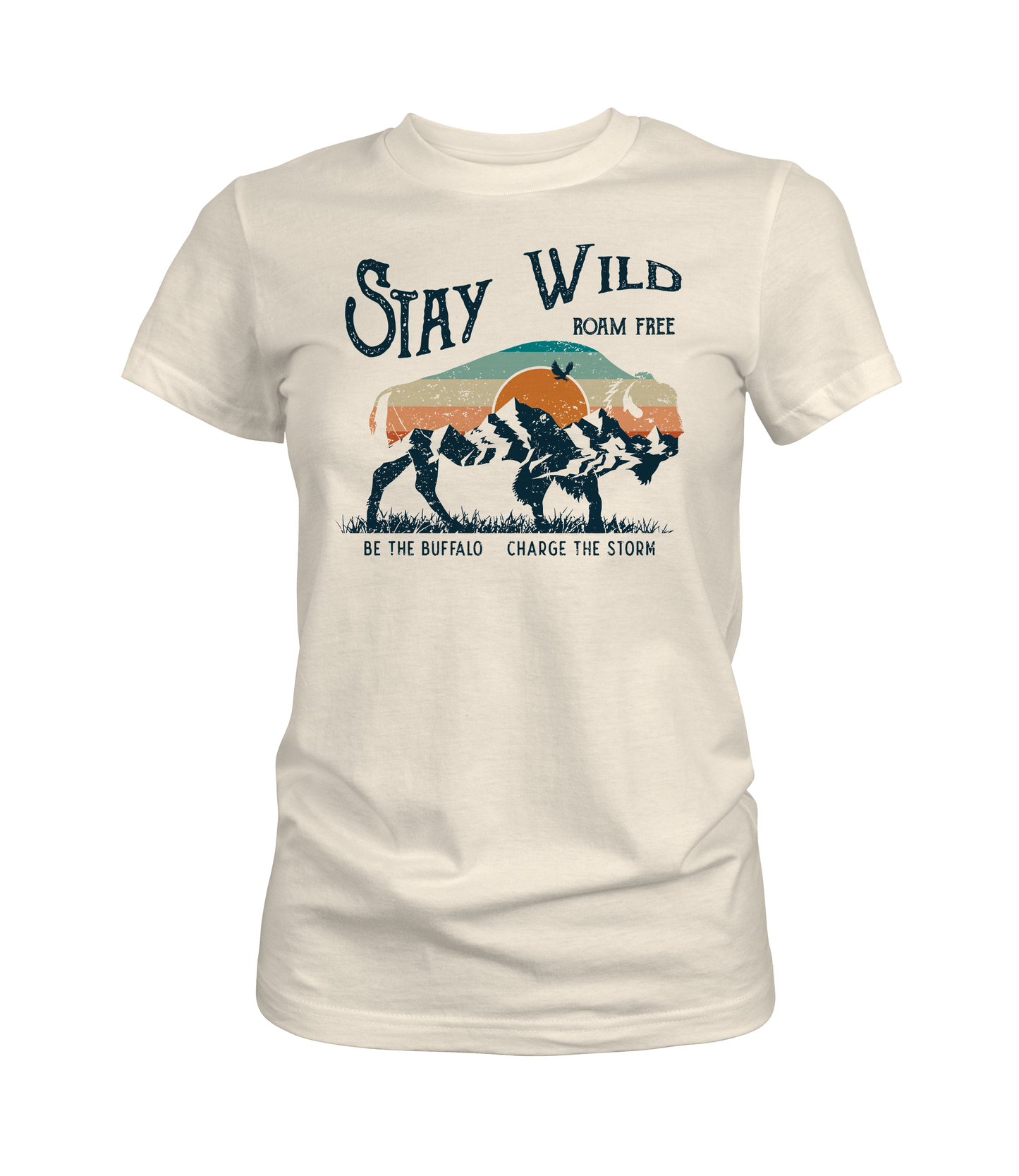 Stay Wild Roam Free Graphic Tee