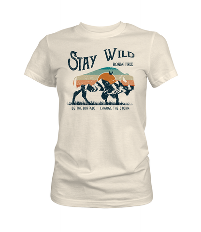Stay Wild Roam Free Graphic Tee