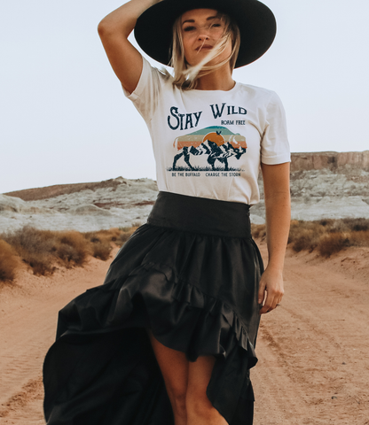 Stay Wild Roam Free Graphic Tee