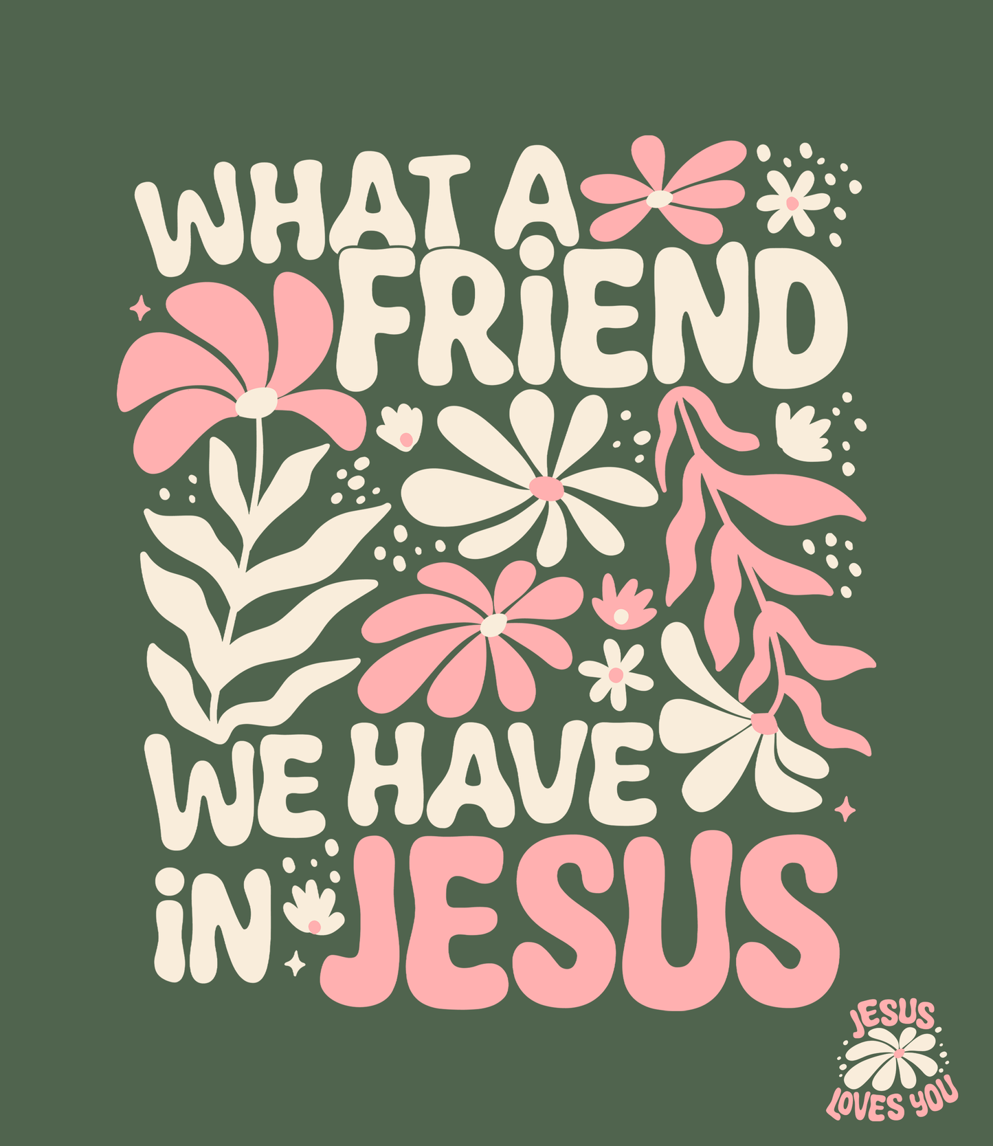 What a Friend We Have in Jesus Softstyle® Midweight Crewneck Sweatshirt
