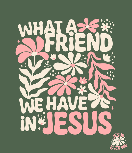 What a Friend We Have in Jesus Softstyle® Midweight Crewneck Sweatshirt