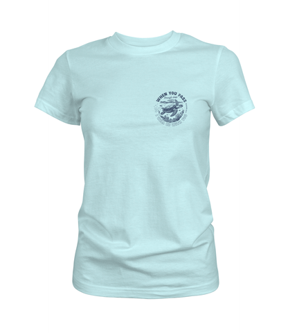 When You Pass Through Deep Waters I Will Be With You Graphic Tee