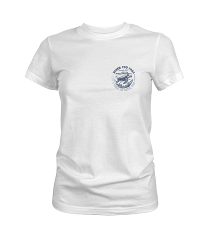 When You Pass Through Deep Waters I Will Be With You Graphic Tee