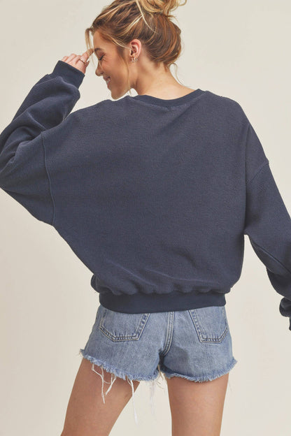 Winnie Sweatshirt | Navy