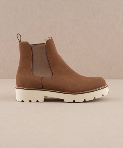 The Gianna Brown | Chunky Sole Chelsea Boot