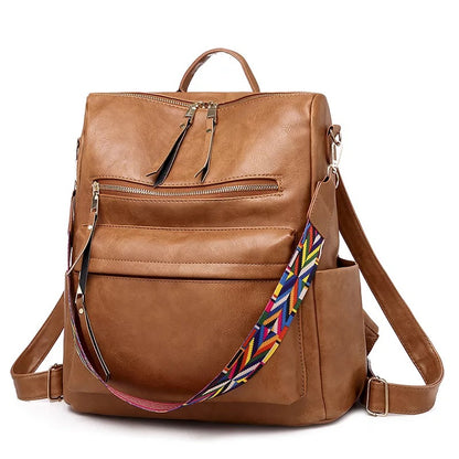 Vegan Leather Backpack | Shoulder Bag | FINAL SALE | NO RETURNS