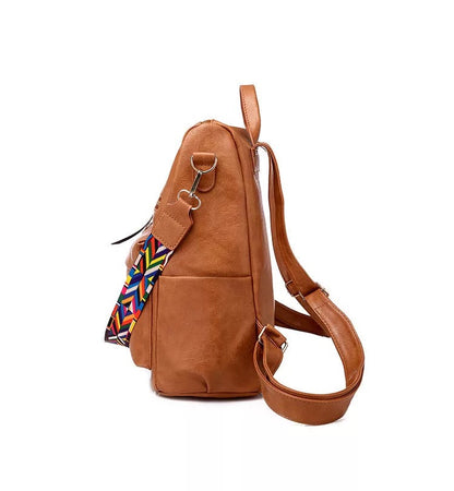 Vegan Leather Backpack | Shoulder Bag | FINAL SALE | NO RETURNS